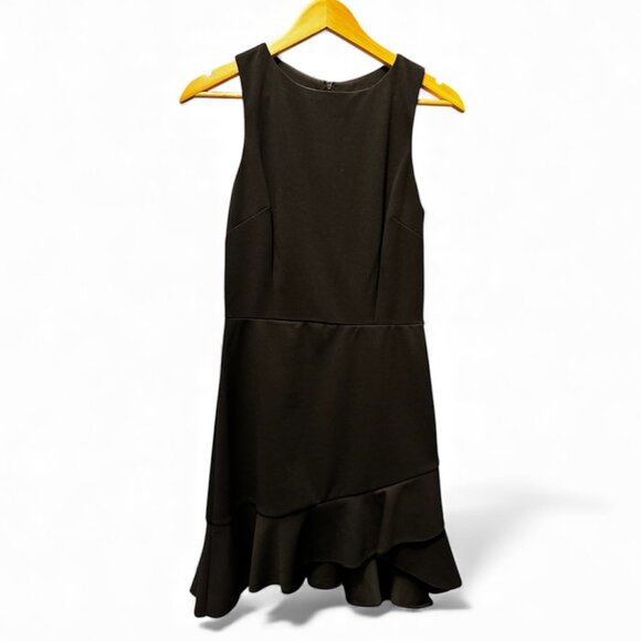 Design Lab Little Black Dress | Size Medium | Ruffle Hem | Made in USA | EUC - Picture 1 of 10